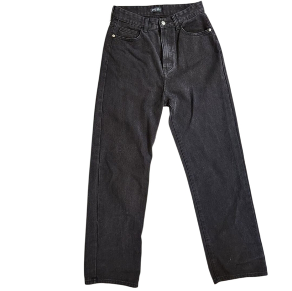 Nasty Gal Classic Boyfriend Jean Washed Black - Picture 1 of 9